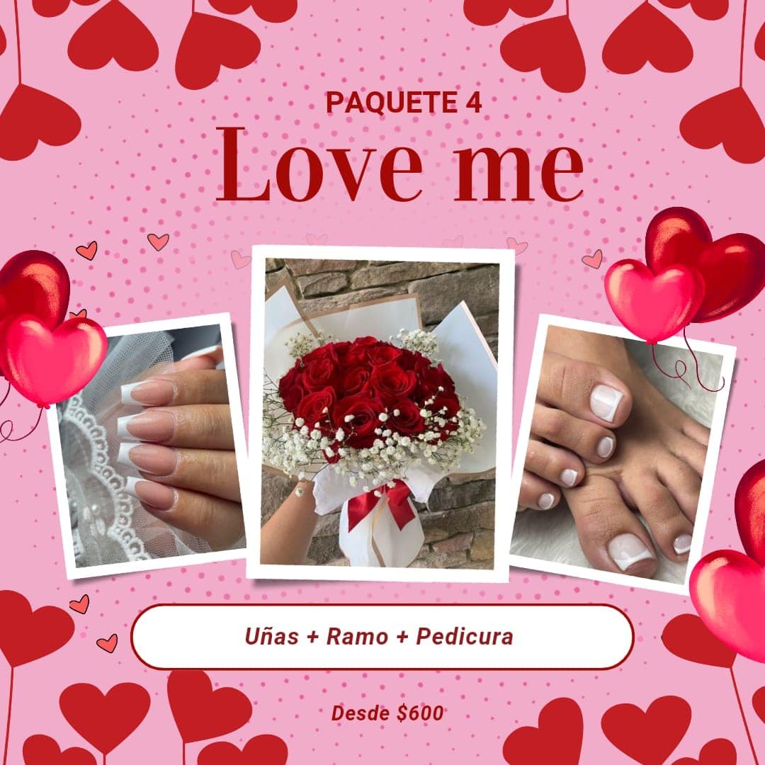 Paquete Love me